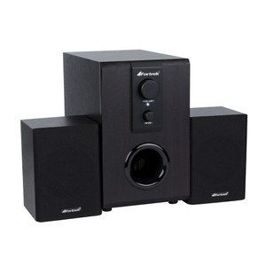 CAIXA SOM / SUBWOOFER 14W RMS BIVOLT FORTREK 2.1 PRETO MDF M