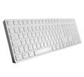 TECLADO USB MULTIMIDIA FORTREK MK601WT BRANCO SLIM C/ PELICU