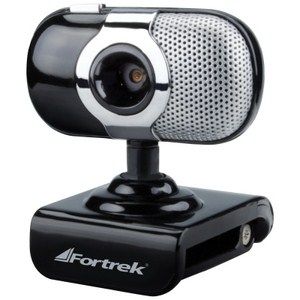 WEB CAM FORTREK EASY CAM 1.3 MP USB MICROFONE INTEGRADO PRET