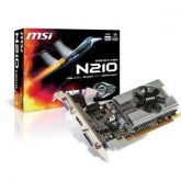 PLACA VIDEO PCI EXP 1 GB NVIDIA N210GT DDR3 64 BITS 589M MSI