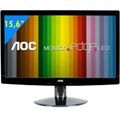 MONITOR LED / LCD 15.6 AOC WIDESCREEN BLACK PIANO E1621SW C/