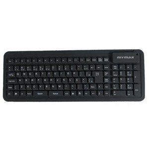 TECLADO FLEXIVEL USB MYMAX PRETO KEY-F2005A/BK