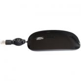 MOUSE OPTICO USB RETRATIL MYMAX SLIM PRETO OPM-2101R/BK