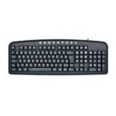 TECLADO PS2 MULTIMIDIA COLETEK KB-2200-1 PRETO